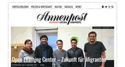 Desktop Screenshot of annenpost.at